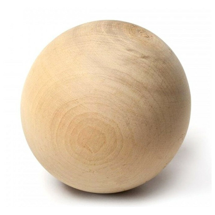 BLUE SPORTS WOODEN BALL