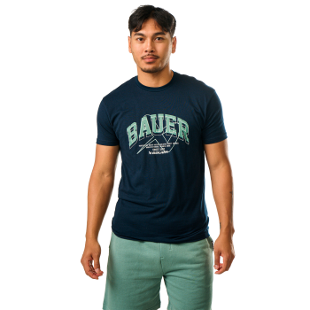 CAMISETA BAUER COLLEGIATE MANGA CORTA SR