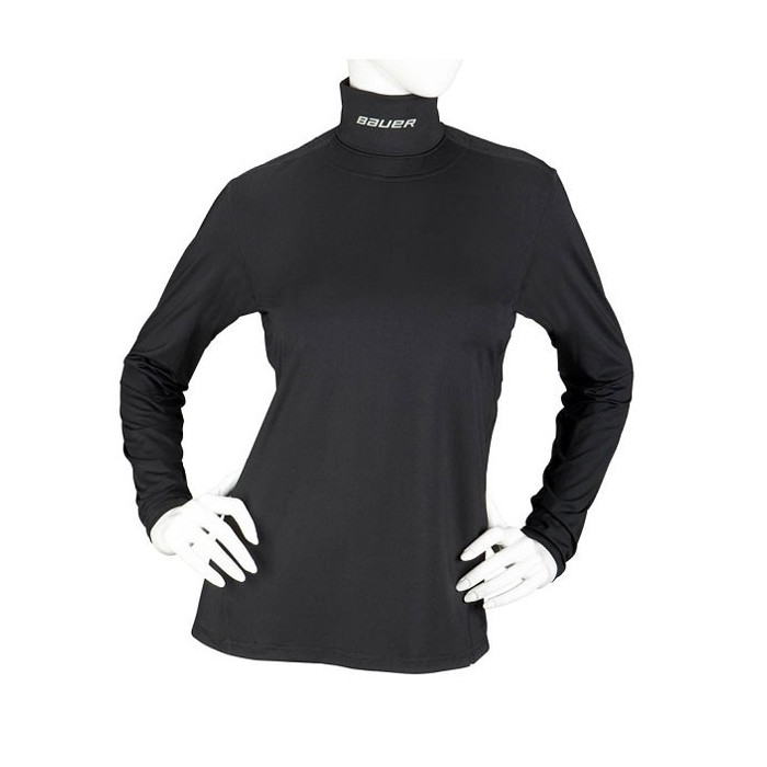 CAMISETA MUJER CON COLLARIN BAUER CORE