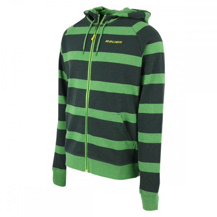 SWEATSHIRT BAUER STRIPED FULL ZIP